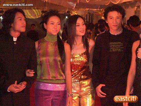 Jeff Wang, Lynn Poh, Florence Tan, Vincent Ng on Red Carpet Glitz
